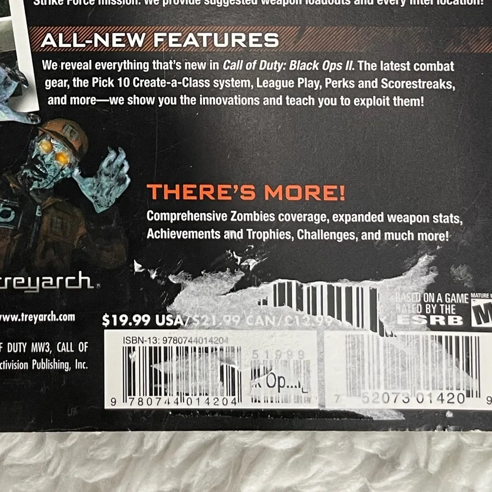 Call of Duty Black Cops 2 guide book signature series guide